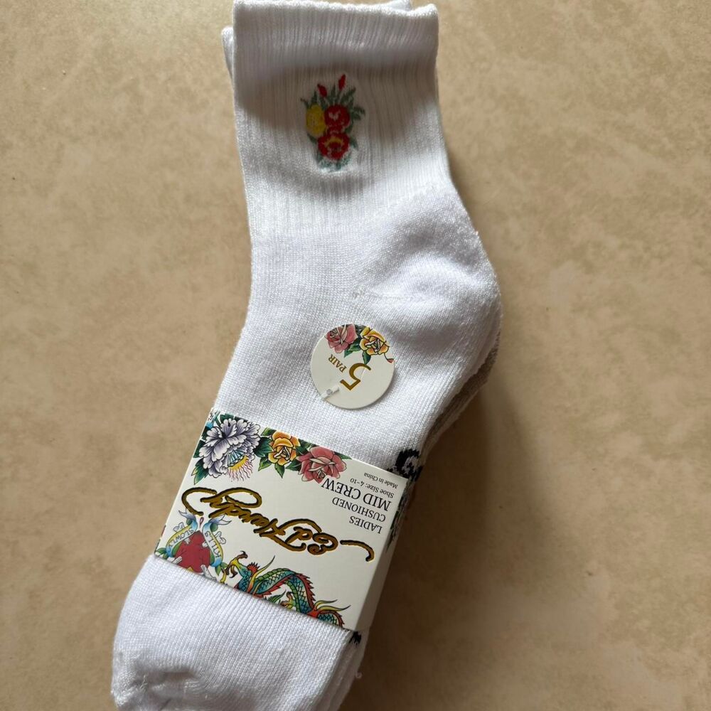 Ed-hardy Women's multi Socks